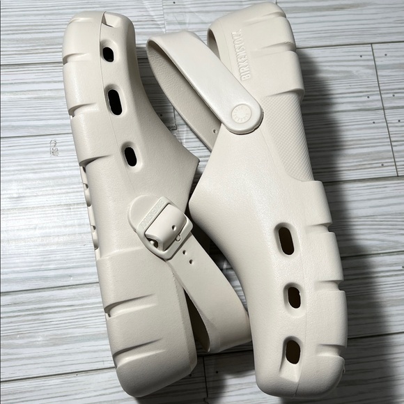 Birkenstock Birki Flow EVA Clogs slip on sandals eggshell white EU 44 men’s‎ 11 main image 11